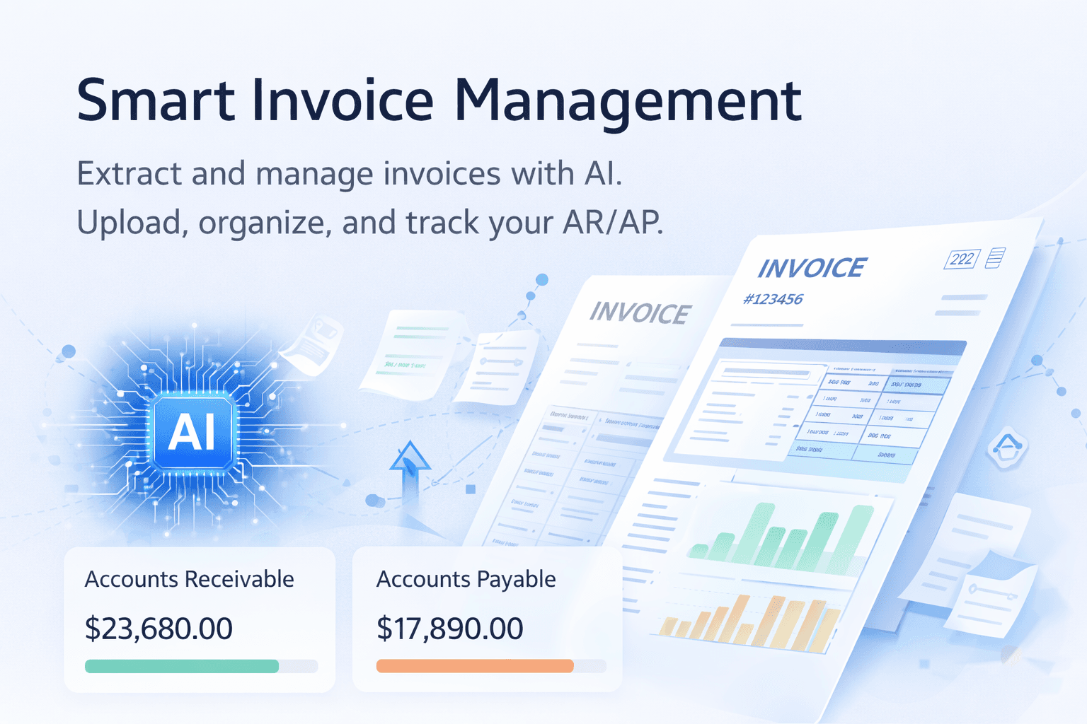 InvoiceTrack dashboard and invoice management